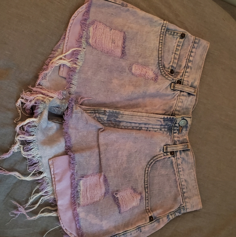 Levis distressed jeans
